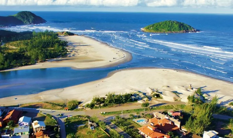 Vista dos arredores — Barra de Ibiraquera