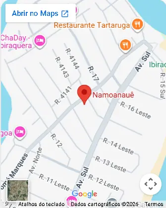 Mapa da Barra de Ibiraquera